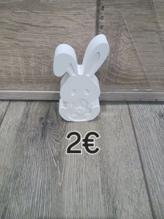 Великденски гипсови фигури за оцветяване за деца