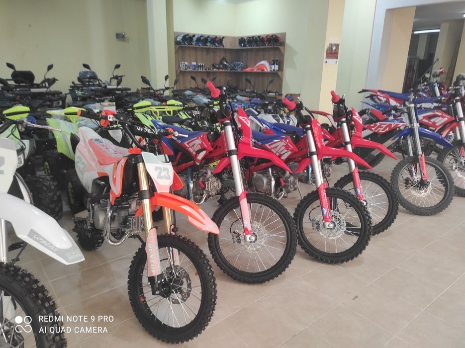 Кросов мотор 125 кубика Thunder Storm MX-S 125 Enduro с Ел стартер