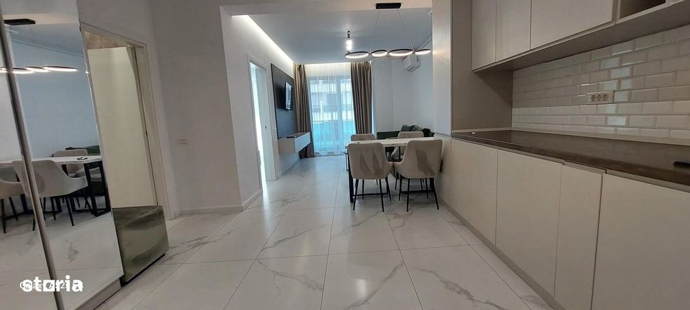 Ap premium 2 cam Wave 5 Mamaia Nord, 58mp, terasă vedere mare, parcare