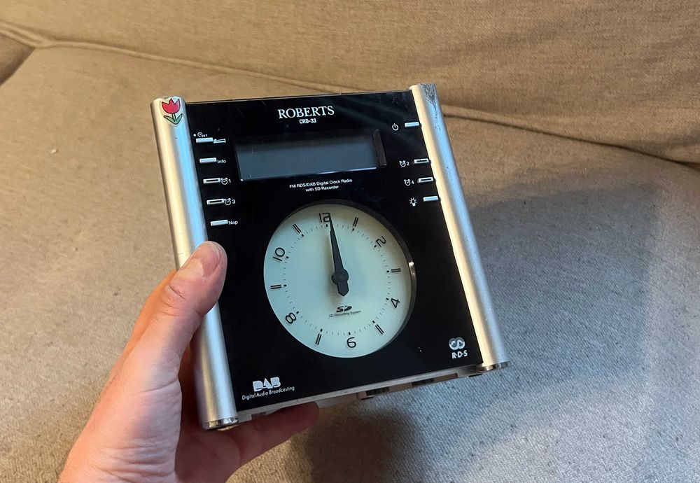 Radio ceas Roberts Gemini 33 DAB FM RDS functional