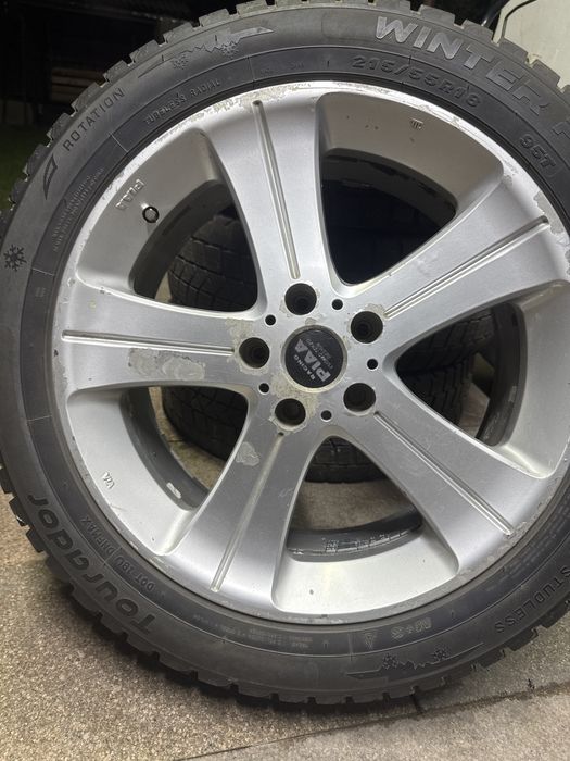 Титанки с зимней резиной