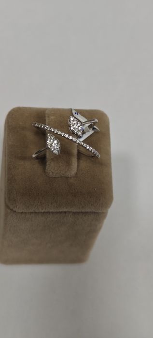 Inel aur 18k 2.73gr cu diamante naturale (R)