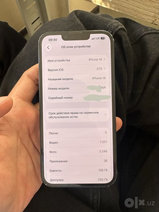 iphone 14 LL/A 128gb
