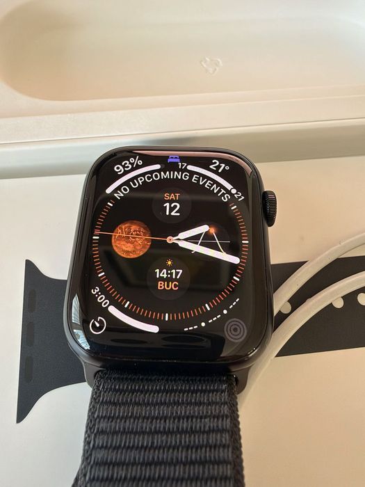 Apple Watch Series 7 Cellular  45mm Midnight Aluminum