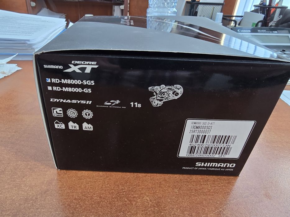 Vand deraior spate Shimano xt M8000 11 viteze, nou