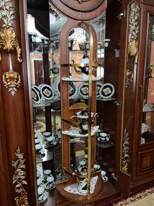 Комод+Стенка Премиум Качество 100% + Бесплатно Вся Посуда Внутри