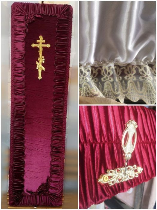 Ритуальные услуги. Венки, гробы, кресты, оградки