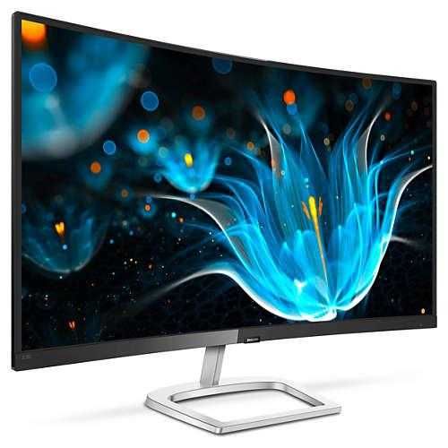 Monitor LED Philips Curbat 328E9QJAB, 31.5inch, 1920x1080, 5ms GTG, Black-Silver