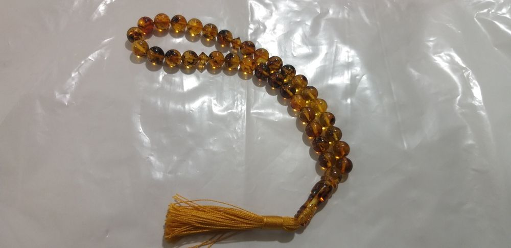 Четки натуральный янтарь Пресс