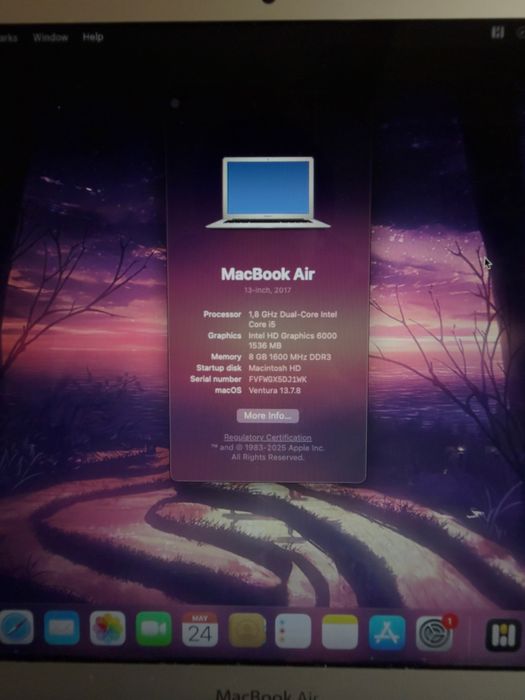 Macbook Air 2017