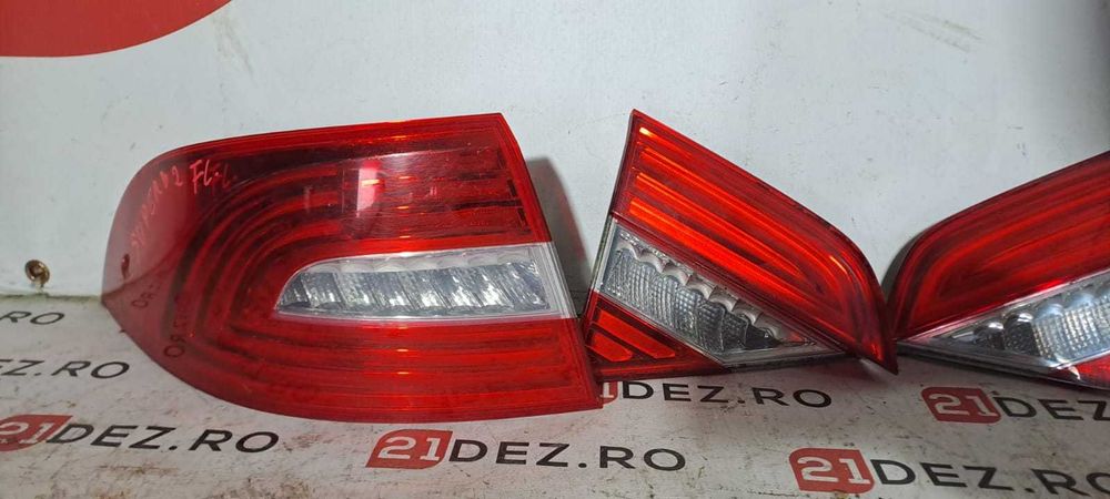 Stop stanga LED , stop dreapta LED Skoda Superb 2 Facelift 2013 - 2015