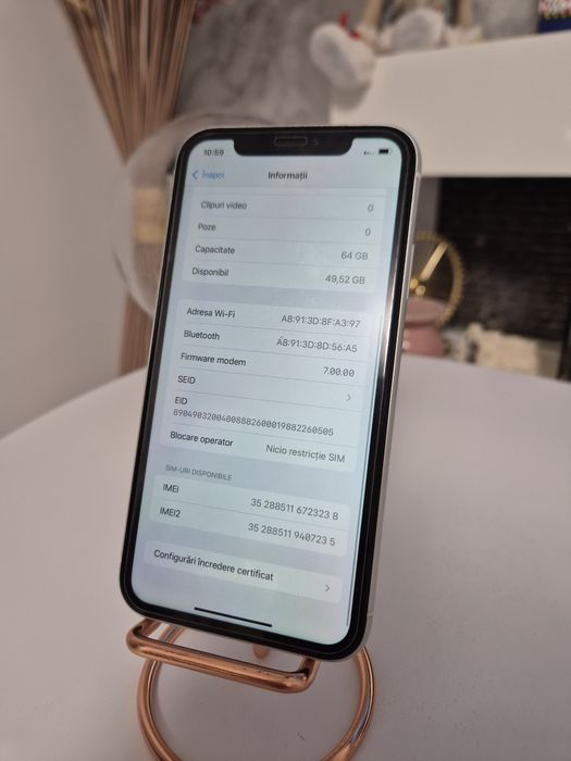 IPhone XR Alb Impecabil