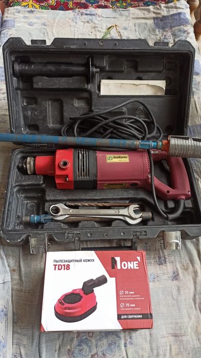 Продается дрель алмазного сверления с микроударом производства Корея