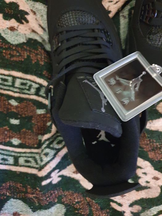 Jordan 4 black cat 44