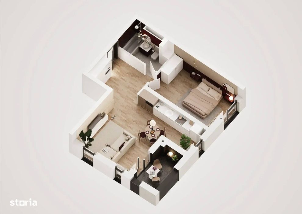 Apartament in Via Carmina, de la dezvoltator avans 5% — fotografia 3