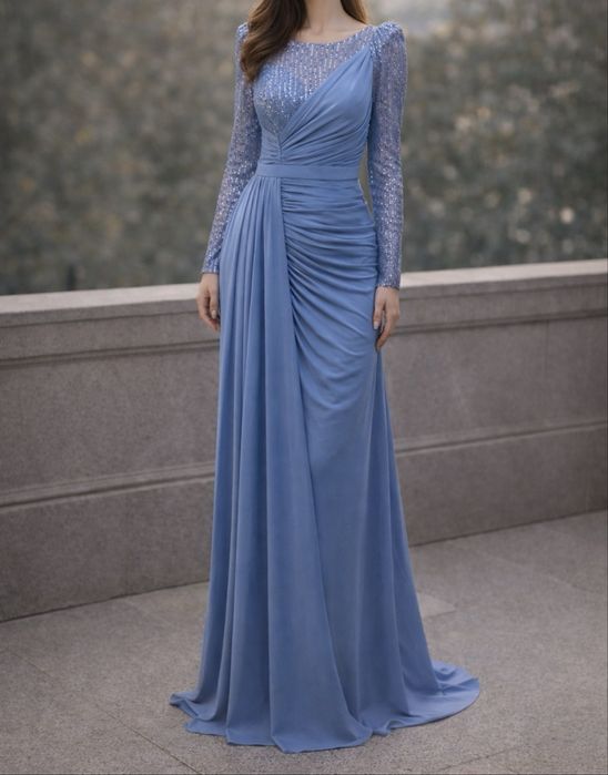 Красивое вечернее платье