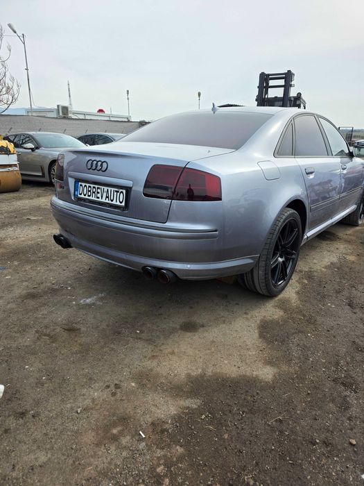 **САМО НА ЧАСТИ***  Audi S8 D3, 5.2 V10, Distronic, Bose, Алкантара