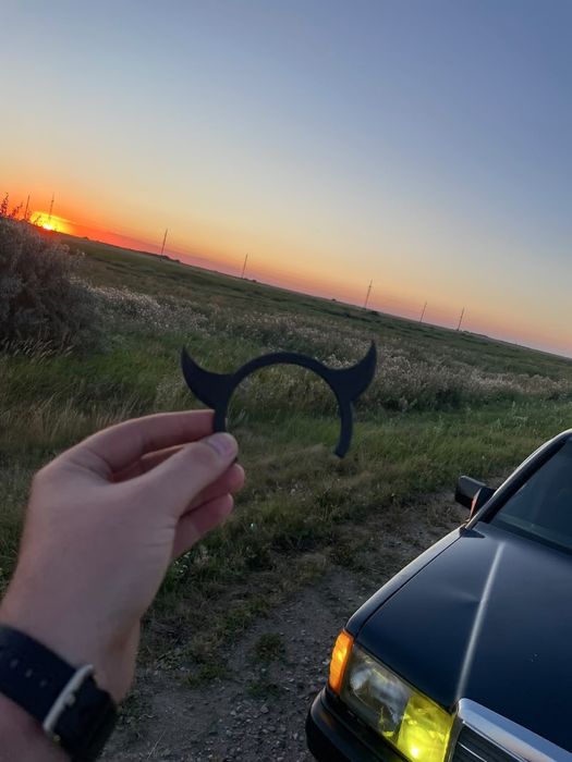 Значок на Mercedes