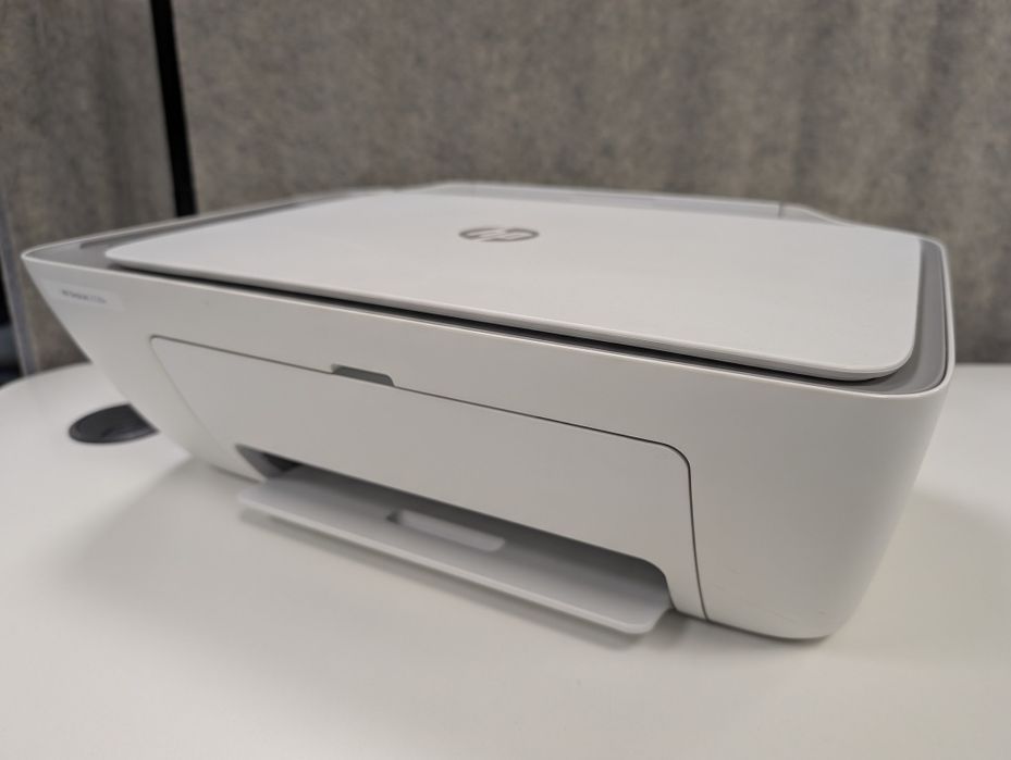 Принтер цветен HP DeskJet 2720e All-in-One (бял)