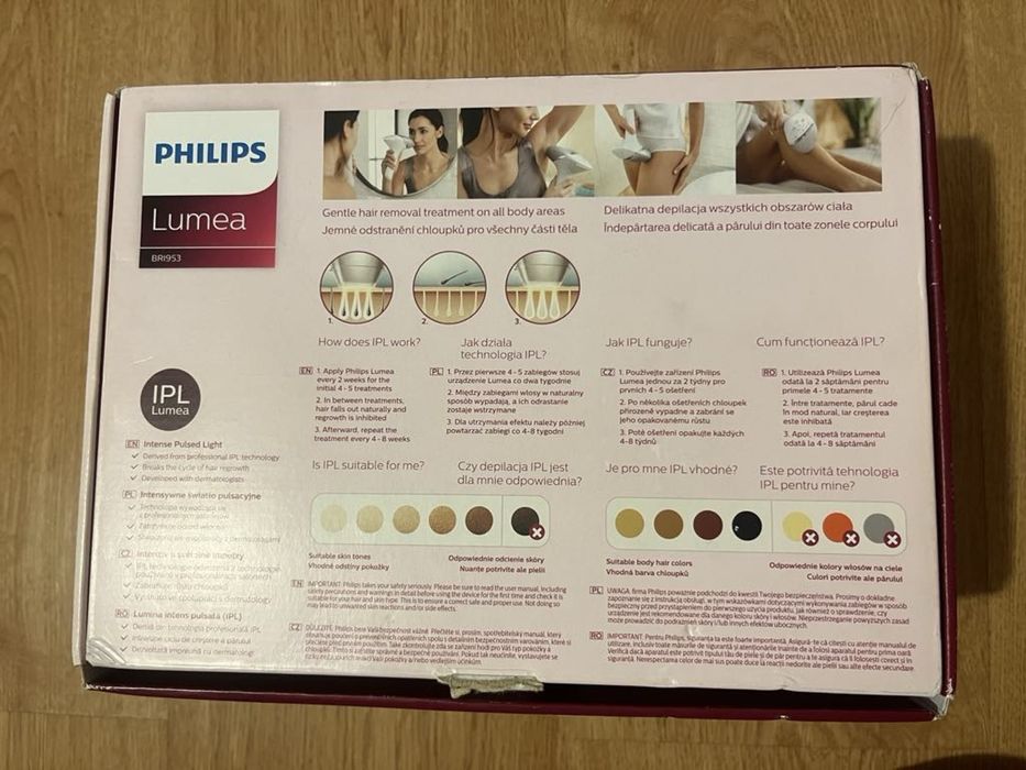 Фотоепилатор Philips Lumea Prestige