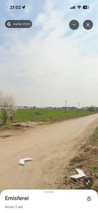 Teren de vânzare Măgurele – Vârteju | 2500 mp | Strada Poligonului