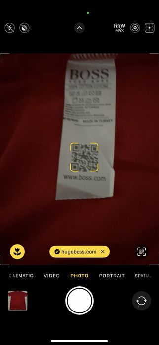 Tricou Hugo Boss Rosu