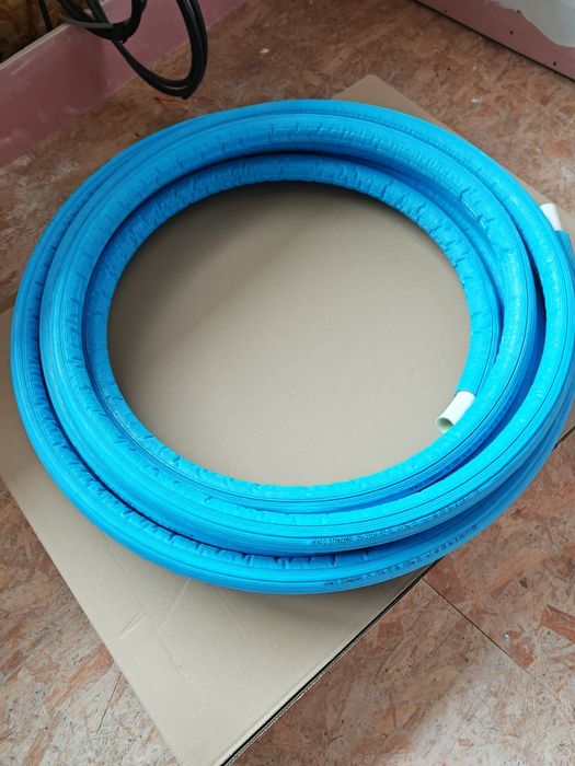 Teava Pex-al Henco  izolata albastra  Standard 32 X 3 Aluminiu   0.7 MM .10 m .25-ISO4-32-BL   BELGIA