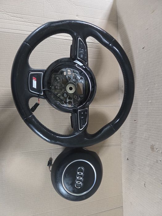 Volan S Line Audi A6 C7 A7 complet cu Air Bag si padele
