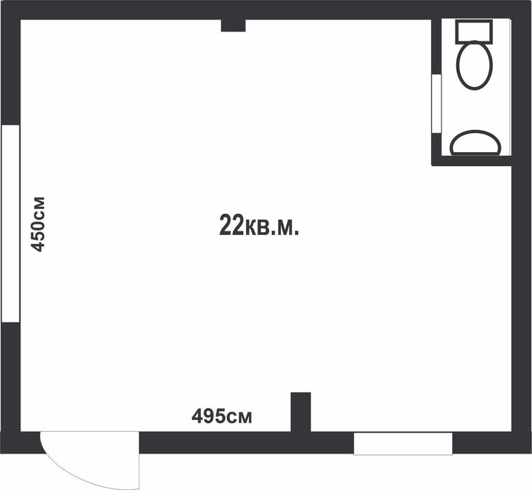 Сдам в аренду помещение 22кв.м.
