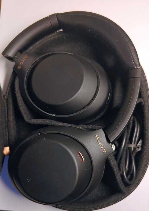 Căști Over-Ear Sony WH-1000XM4, Wireless, ANC
