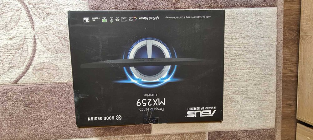 ASUS Designo MX259 Monitor - 25"   IPS  Bang & Olufsenr