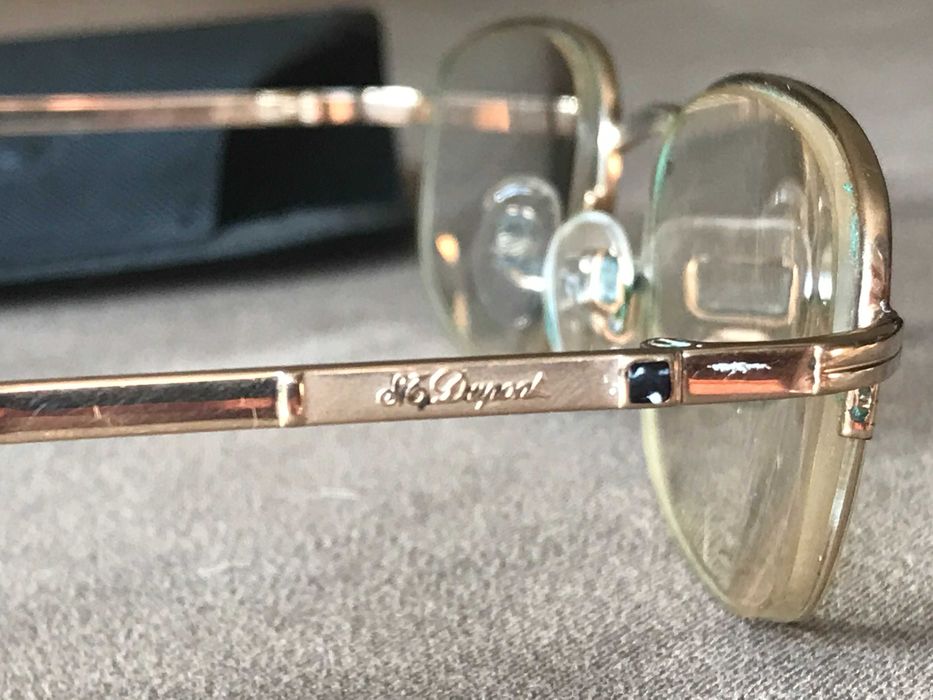 ST Dupont Vintage 23k Gold Plated диоптрични очила