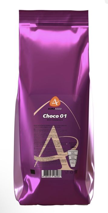 ALMAFOOD какао Choco 01 Rich Granules 1000 г