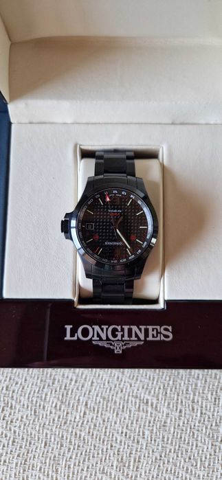 LONGINES CONQUEST V.H.P GMT 43 mm часовник за мъже, оригинал 202