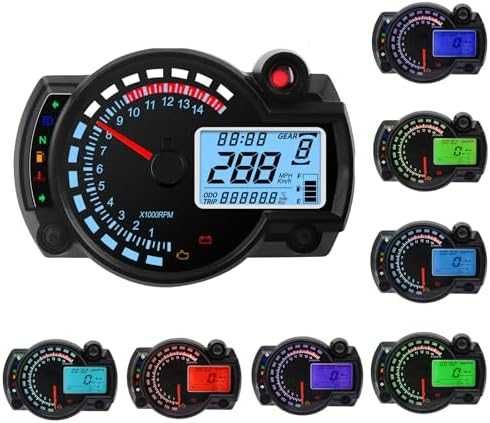 Geloo RX2N дигитален километраж 14000RPM 299KM/H