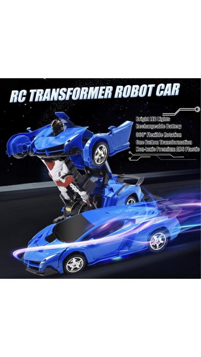 Masina TRANSFORMERS URIAS 37X15X7.5cm Robot Glorious AKU interactiv