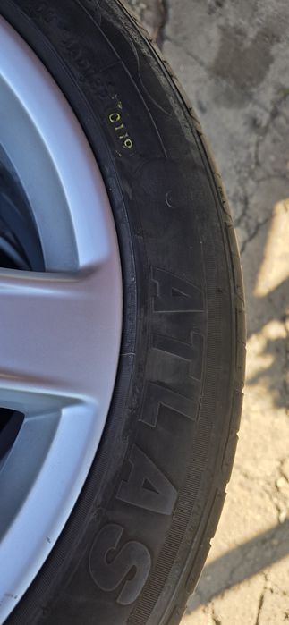 AUDU А6 , Q3 и Q5 джанти със летнии гуми 235/55/18 8J ET41 5x112 цо66,