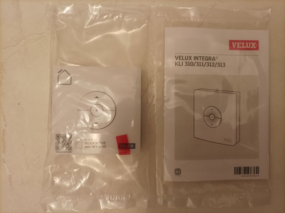 Ключ VELUX KLI 313 за външни щори и сенници