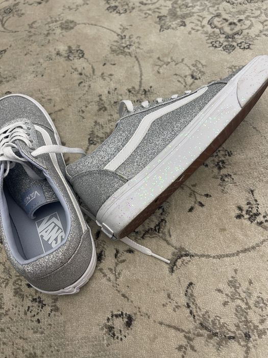 Кеды Vans оригинал с блесками 39-40