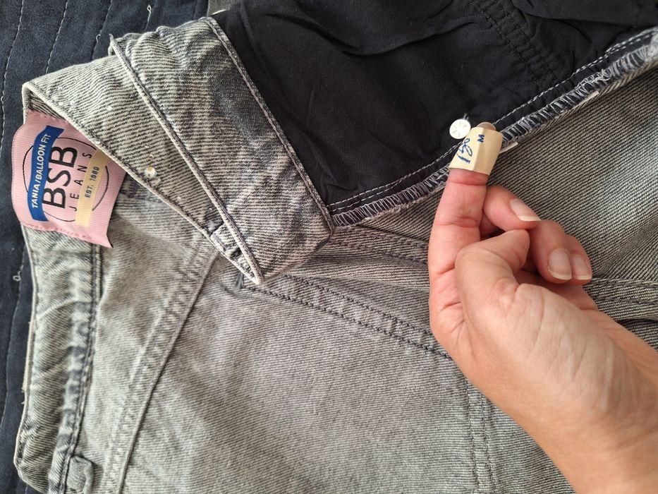 Blugi damă - brand BSB Jeans, modelul Tania / Balloon Fit - mărimea M