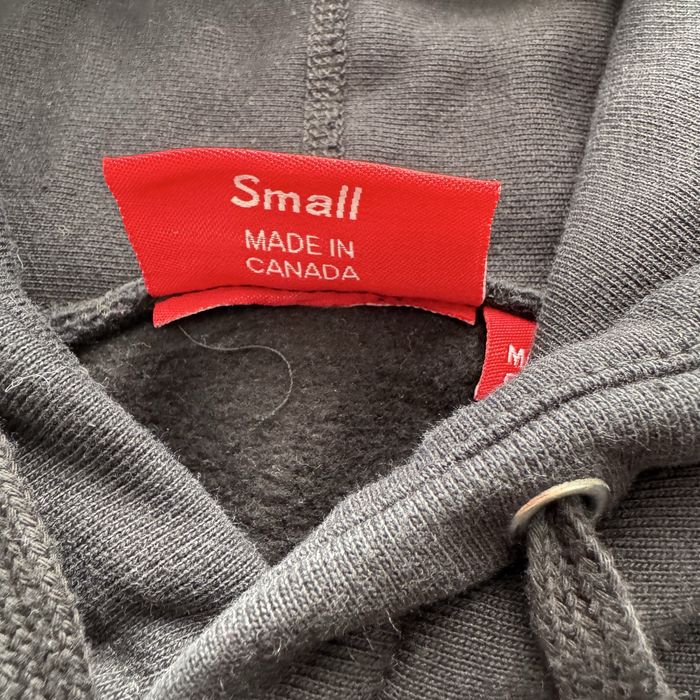 Supreme Black on Black Hoodie