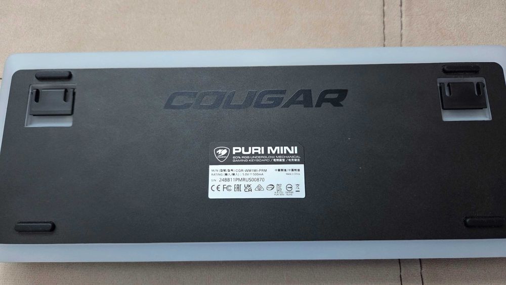 Геймърска клавиатура PURI MINI RGB Compact 60% DSA Mechanical Gaming Keyboard