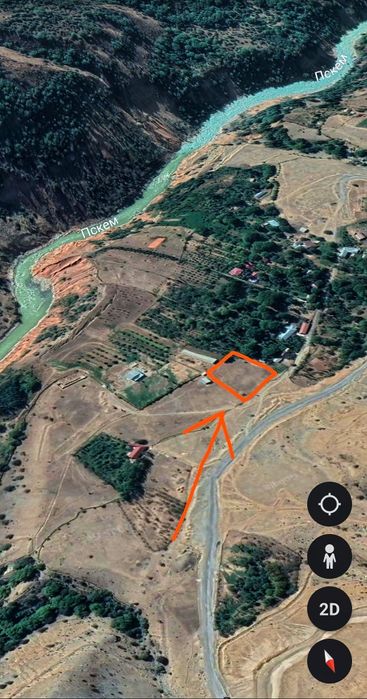 Bostanlik tumanida 10 sotiqdan 25 sotiqgacha manzarali yer sotiladi