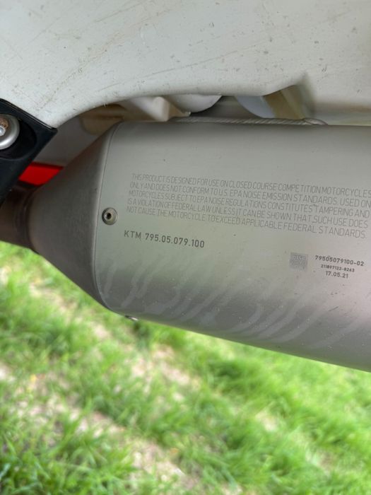 KTM SX-F 2022 - 64h reale  - impecabila