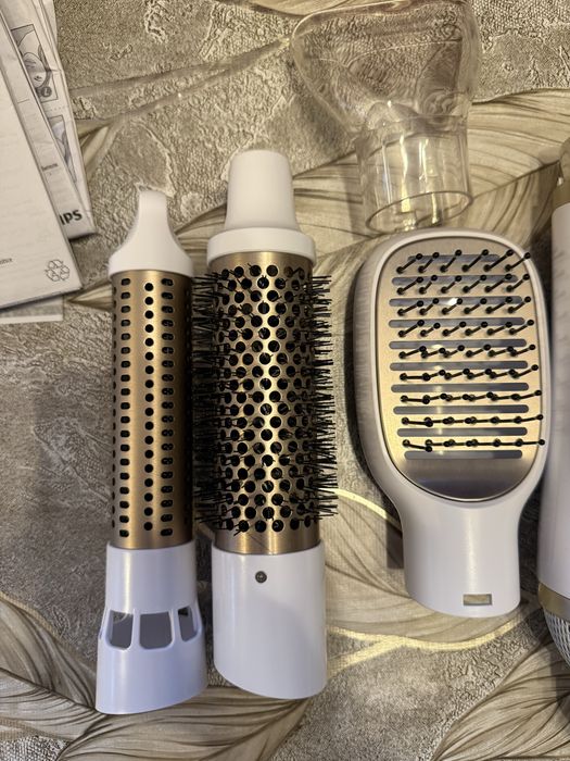 Електрическа четка за коса Philips - BHA310/00, 800W, бяла