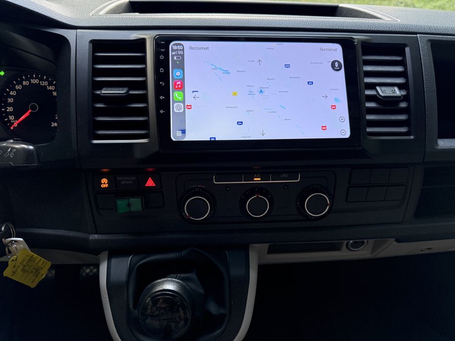 Volkswagen Transporter T6 T5 2016 2.0 140 cp 6 trepte manual Clima Navigatie CarPlay Izoterm Refrigerare Congelare Frigider Vito Caddy Dric