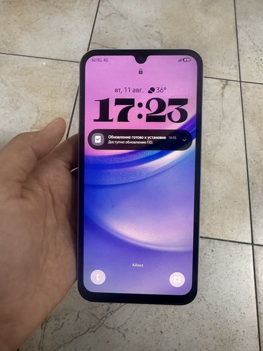 Samsung A15 белый