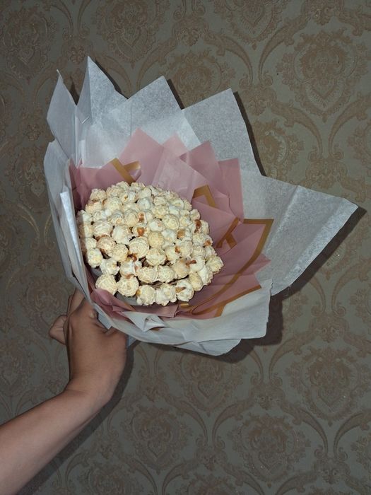 Букет из попкорна