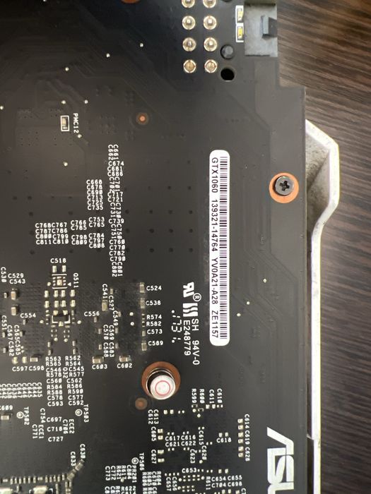 Видеокарта asus gtx 1060 6gb