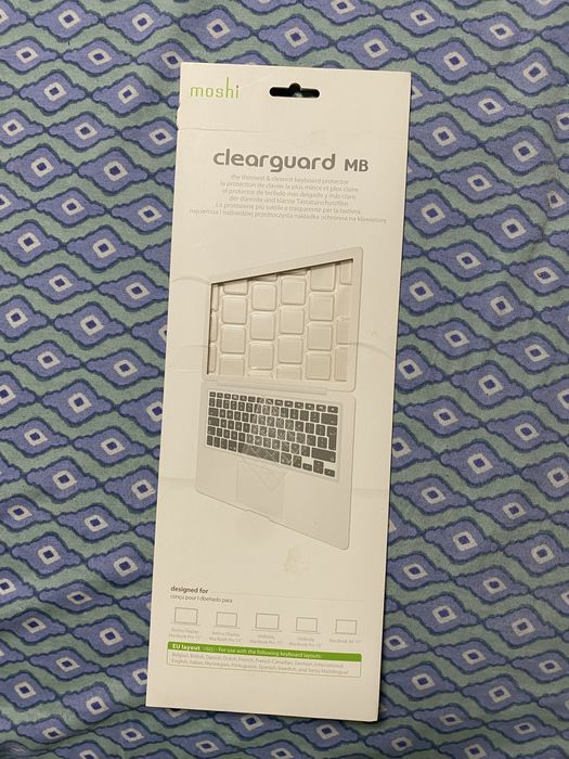 Husa tastatura Moshi ClearGuard pentru Apple MacBook 2008-2015
